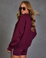 Form Society Cotton Funnel Neck Sweatshirt