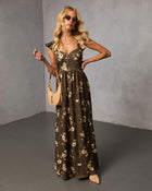 Prairie Reverie Printed Midi Dress