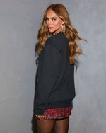 Merrier With A Martini Graphic Sweater