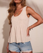 Lariah Linen Blend Tank Top