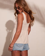 Lariah Linen Blend Tank Top