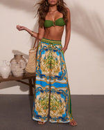 Coastal Dreamer Novelty Wide Leg Pants