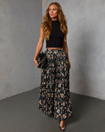 Whimsy Dust Printed Pleated Pants