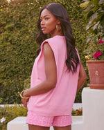 Lush Lullaby Sleeveless Sweater Top