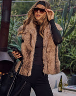 Marvex Faux Fur Vest