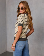 Warm Feelings Heart Knit Sweater