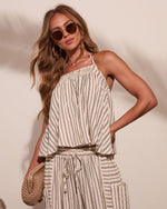 Yacht Day Striped Cotton Cami