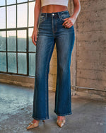 Flourence Stretch Flare Jeans