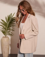 Marinah Linen Blend Blazer