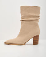Maris Faux Suede Scrunch Boots