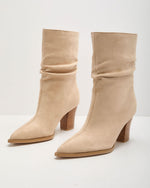 Maris Faux Suede Scrunch Boots
