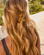 Coastal Socialite Marbled Hair Clip Set