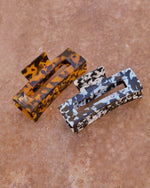 Coastal Socialite Marbled Hair Clip Set