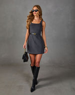 Celia Belted Mini Dress