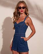Freedom Darling Denim Romper