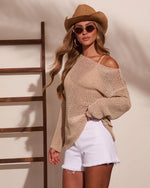 Slow Season Open Knit Sweater