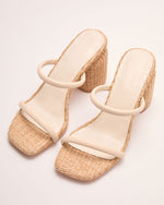 Margaret Woven Heeled Sandal
