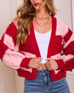 Charleen Knit Colorblock Cardigan