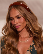 Darian Heart Stud Headband
