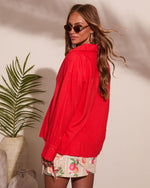 Travel Light Button Down Top
