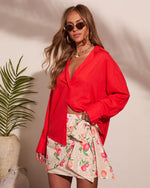 Travel Light Button Down Top