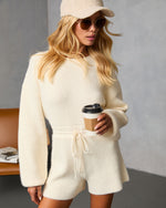 Karena Drawstring Waist Romper