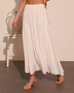 Timeless Coast Cotton Maxi Skirt