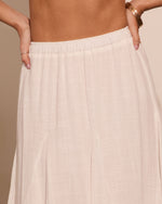 Timeless Coast Cotton Maxi Skirt
