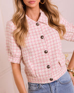 Haverly Tweed Short Sleeve Jacket