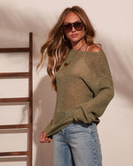 Slow Season Open Knit Sweater