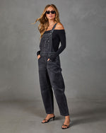 Autumn Agenda Denim Overalls