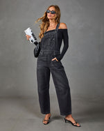 Autumn Agenda Denim Overalls