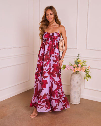 ruched bust a line dress J&J Fashion USA 3030 Red A-line Long Formal Dress Bateau Neckline Dusty Rose / 8 main image 0