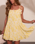 Spotted Sun Animal Print Mini Dress