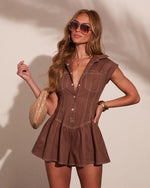 Liran Fit and Flare Romper