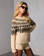 North Wind Knit Fair Isle Sweater