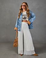Mariah Lace Wide Leg Pants