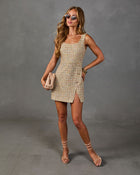 Maelis Tweed Mini Dress