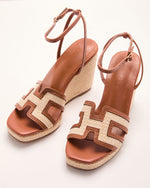 Farlie Vegan Leather Wedge Heels