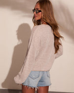 Endless Bliss Open Knit Sweater
