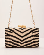 Evening Escape Animal Print Clutch