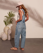 Tavy Barrel Denim Overalls