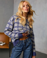 Quiet Hours Abstract Sweater