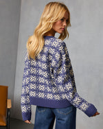 Quiet Hours Abstract Sweater