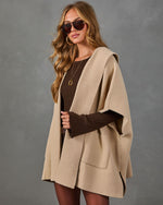 Tender Reverie Knit Hooded Cardigan
