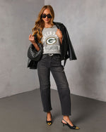 Green Bay Packers Short Sleeve Graphic Sweater