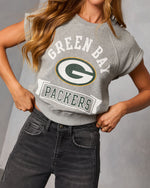 Green Bay Packers Short Sleeve Graphic Sweater