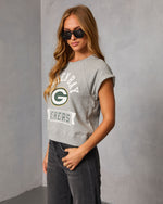 Green Bay Packers Short Sleeve Graphic Sweater