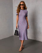 Gentle Glow Bodycon Knit Midi Dress