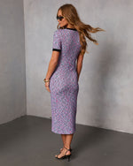 Gentle Glow Bodycon Knit Midi Dress